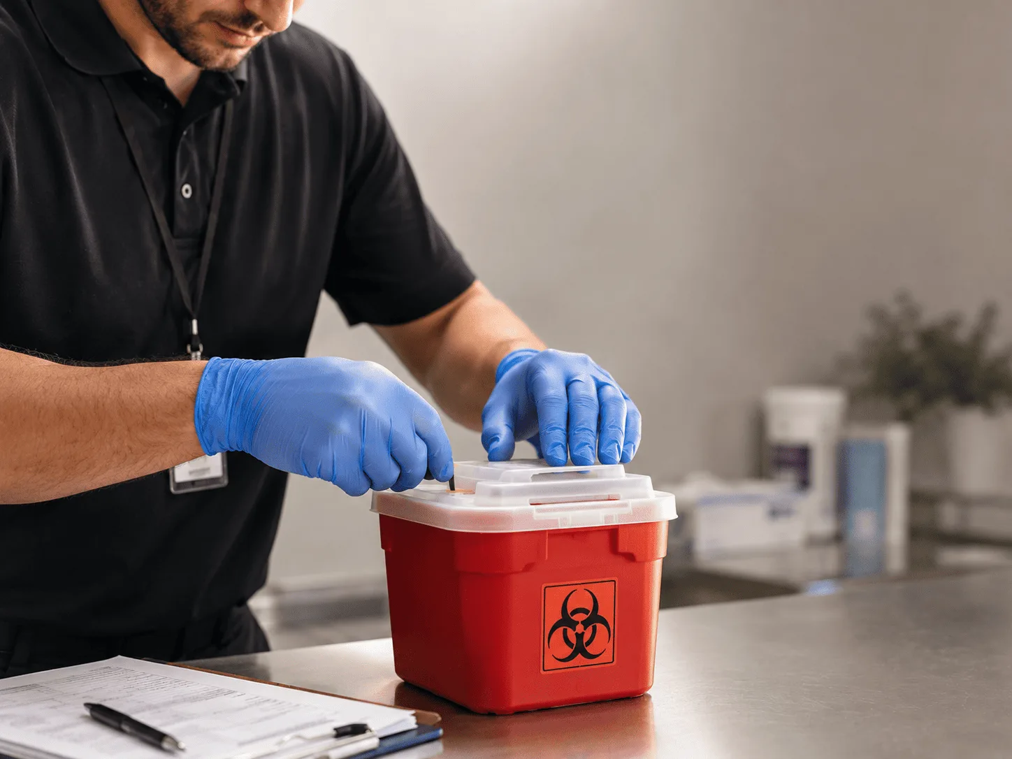 Why choose Sharps Waste Disposal in Laurelville, OH